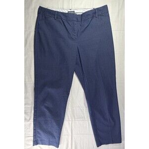 Van Heusen Women's Slim Fit Stretch Extensible Blue Pants Size 12